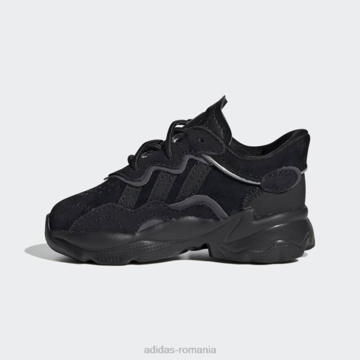 Adidas pantofi ozweego moda metalica copii negru/metalic 2JBN17748