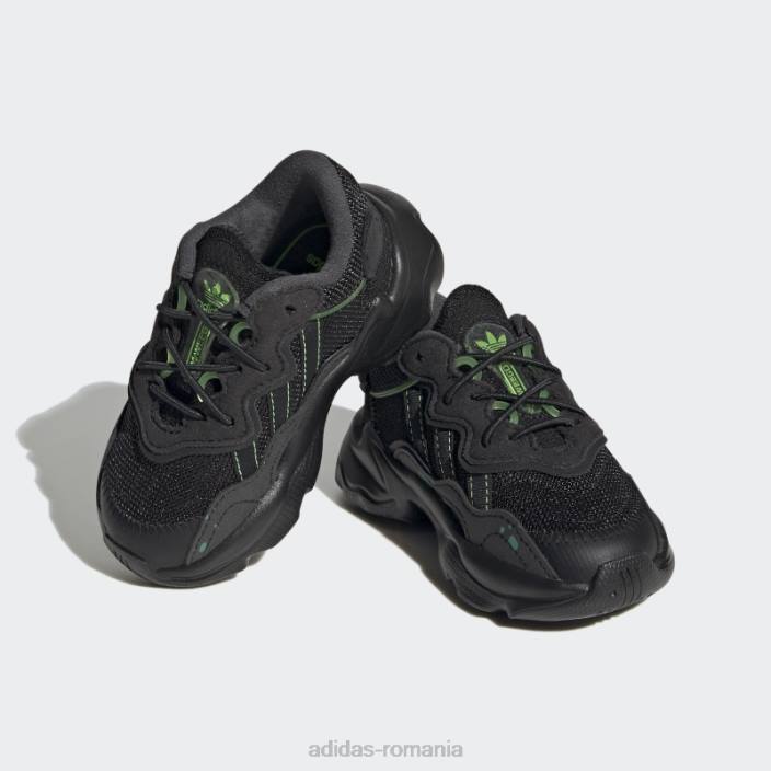 Adidas pantofi ozweego moda verde copii negru/verde 2JBN17767
