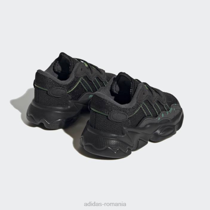 Adidas pantofi ozweego moda verde copii negru/verde 2JBN17767