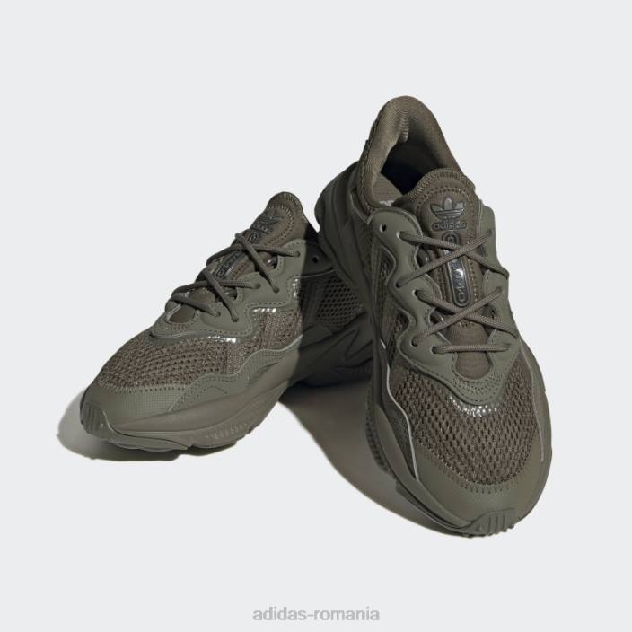 Adidas pantofi ozweego olive copii măsliniu/alb 2JBN17840