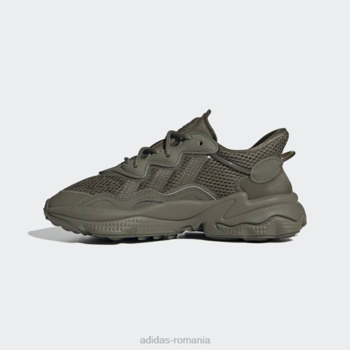 Adidas pantofi ozweego olive copii măsliniu/alb 2JBN17840