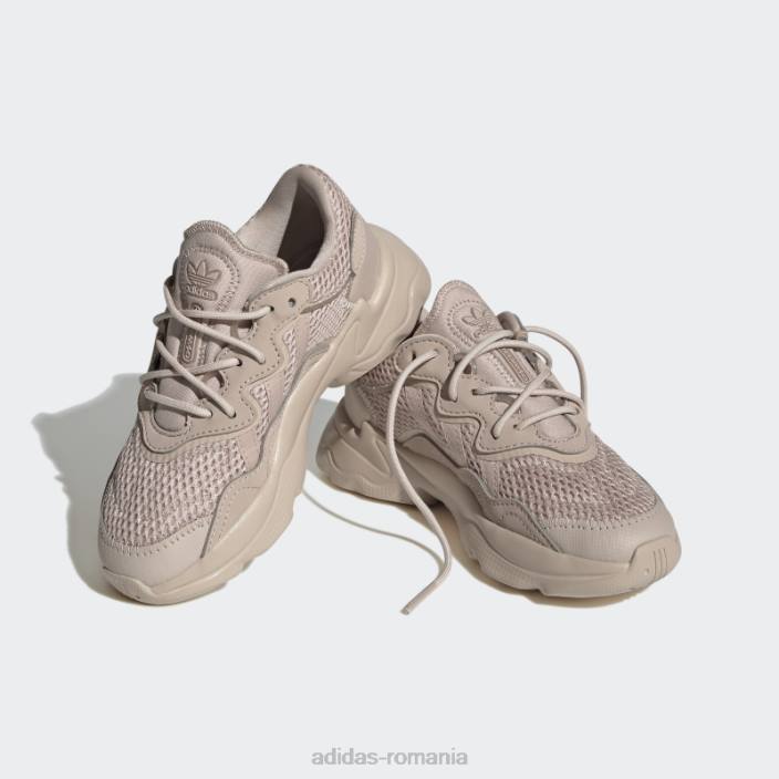 Adidas pantofi ozweego taupe adidas copii taupe/alb 2JBN11292