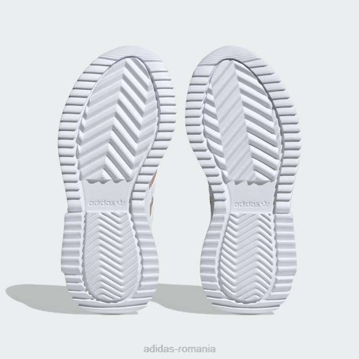 Adidas pantofi retropy f2 taupe adidas copii taupe/alb/măsliniu 2JBN18246