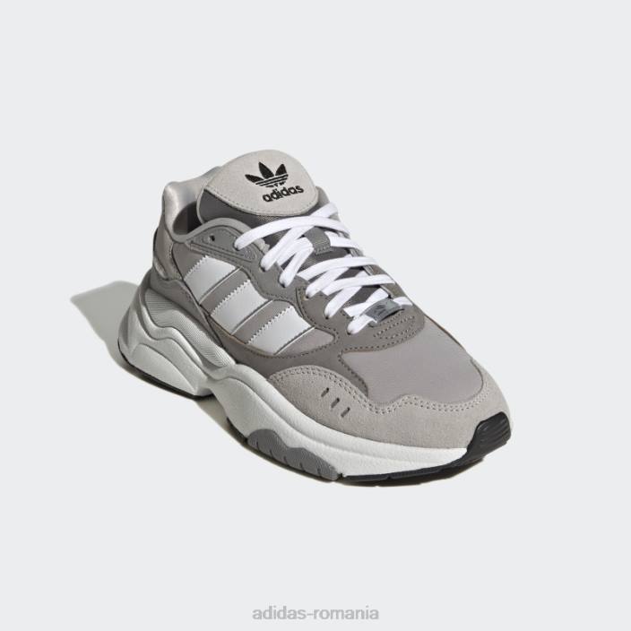 Adidas pantofi retropy f90 alb copii gri/alb 2JBN11486