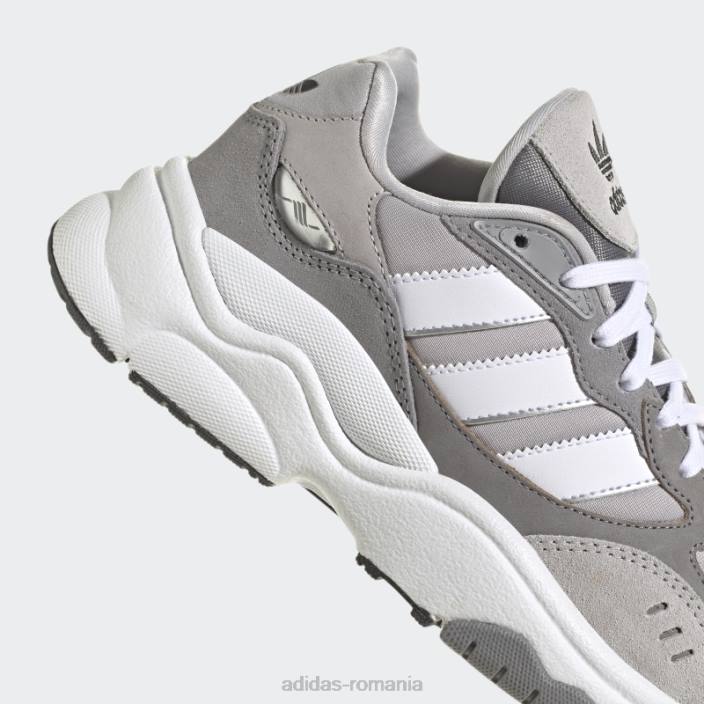 Adidas pantofi retropy f90 alb copii gri/alb 2JBN11486