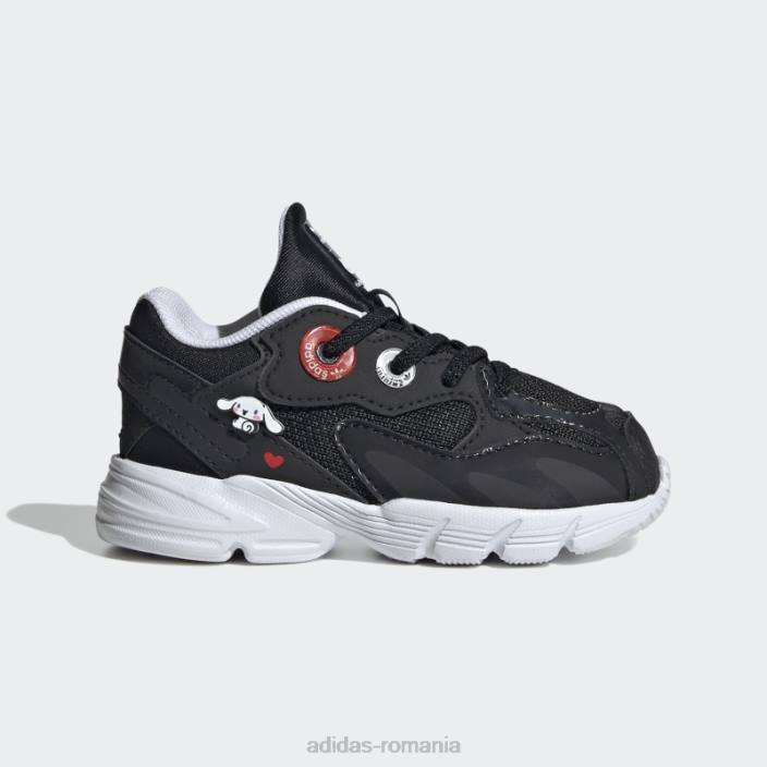 Adidas pantofi roșii astir copii negru/alb/rosu 2JBN17997
