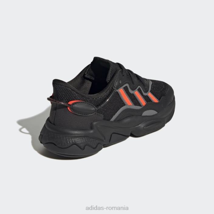 Adidas pantofi roșii ozweego stilați copii negru/rosu/gri 2JBN18262