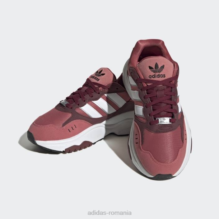 Adidas pantofi roșii retropy f90 adidas copii rosu alb 2JBN18207