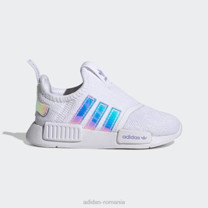 Adidas pantofi roz nmd 360 copii alb/violet deschis/roz 2JBN11107