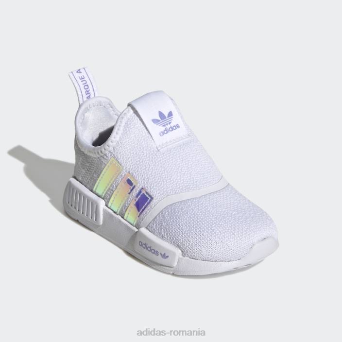 Adidas pantofi roz nmd 360 copii alb/violet deschis/roz 2JBN11107