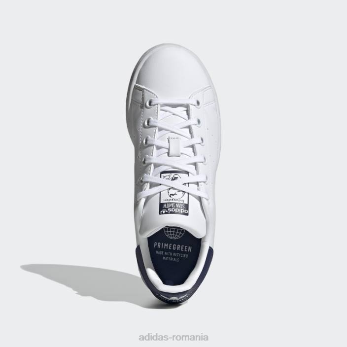 Adidas pantofi stan smith albastru închis copii alb/albastru închis 2JBN17922