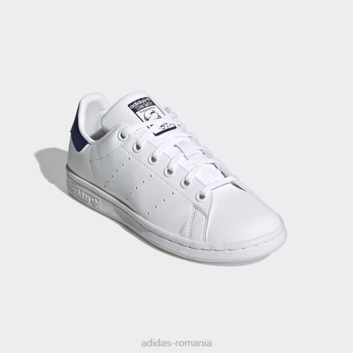 Adidas pantofi stan smith albastru închis copii alb/albastru închis 2JBN17922