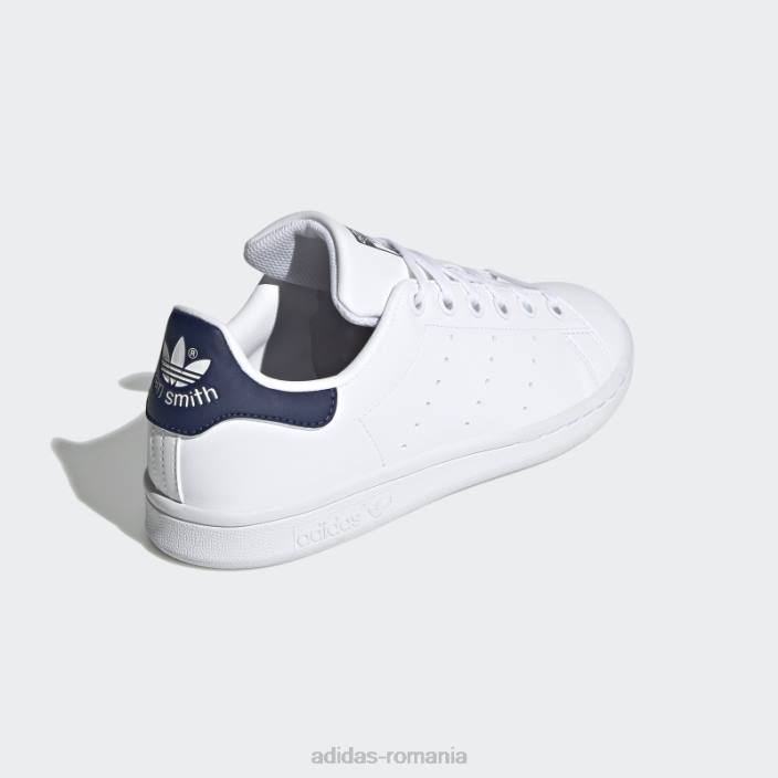 Adidas pantofi stan smith albastru închis copii alb/albastru închis 2JBN17922