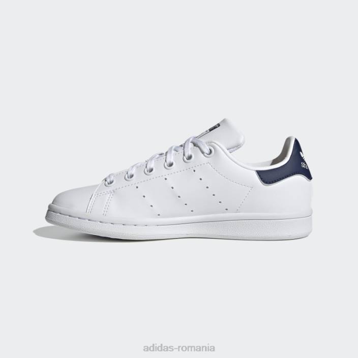 Adidas pantofi stan smith albastru închis copii alb/albastru închis 2JBN17922