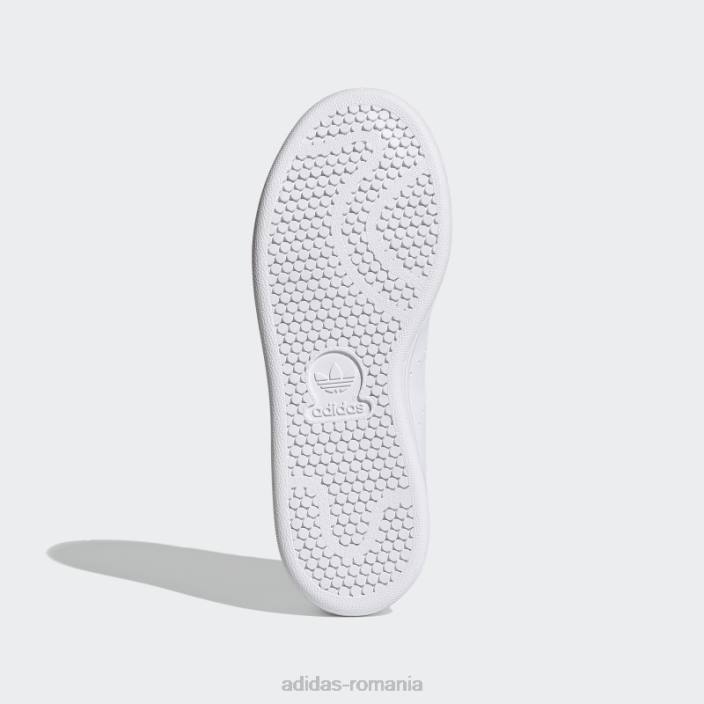 Adidas pantofi stan smith argintiu fierbinte copii alb/argintiu 2JBN11423