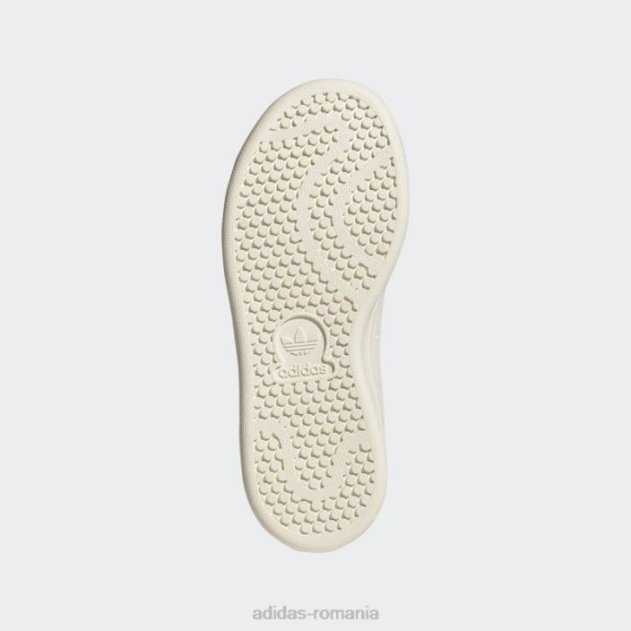 Adidas pantofi stan smith bej copii alb/bej 2JBN11550