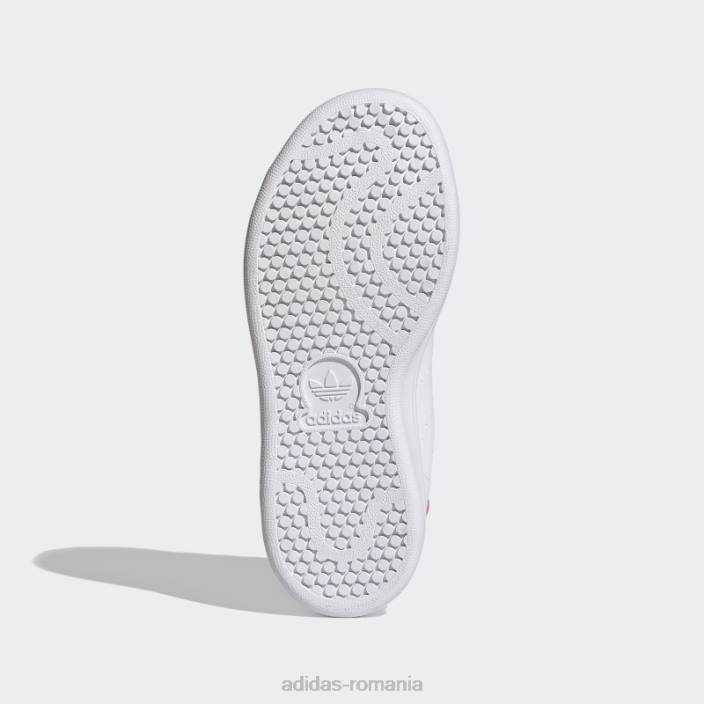 Adidas pantofi stan smith îndrăzneț roz elegant copii alb/roz intens 2JBN19114