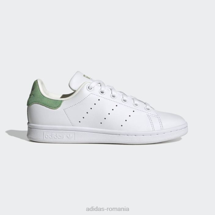Adidas pantofi stan smith verde curte elegant copii alb/verde curte 2JBN3549