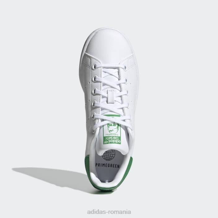 Adidas pantofi stan smith verde fierbinte copii alb/verde 2JBN11121