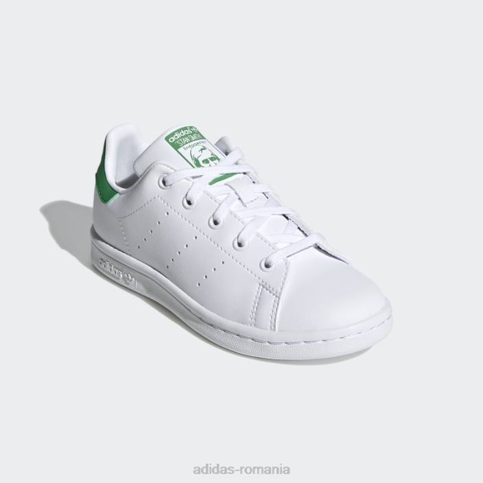Adidas pantofi stan smith verzi copii alb/verde 2JBN17937