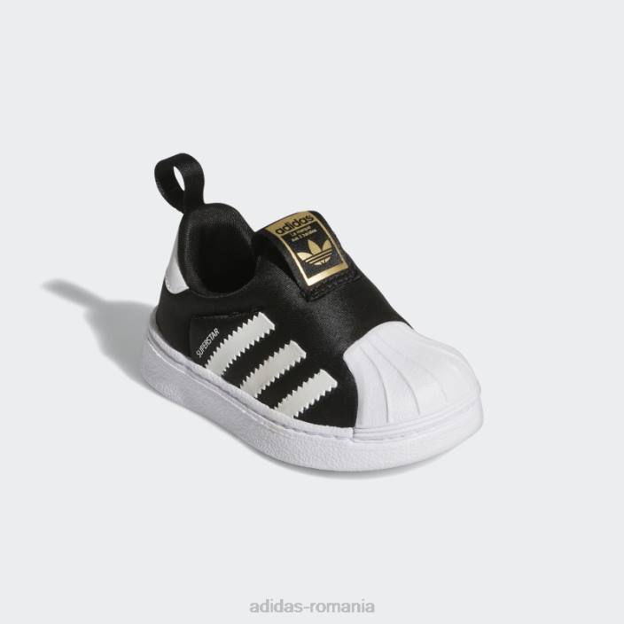 Adidas pantofi superstar 360 aurii fierbinți metalic copii negru/alb/auriu metalic 2JBN11141