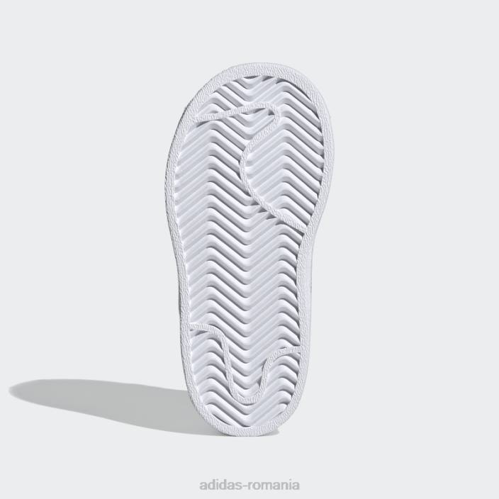 Adidas pantofi superstar albi de moda adidas copii alb 2JBN17925