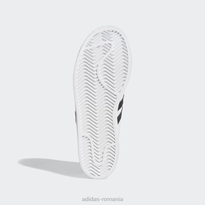 Adidas pantofi superstar copii negri fierbinți copii alb negru 2JBN11052
