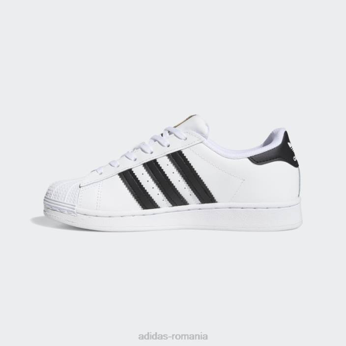 Adidas pantofi superstar copii negri fierbinți copii alb negru 2JBN11052