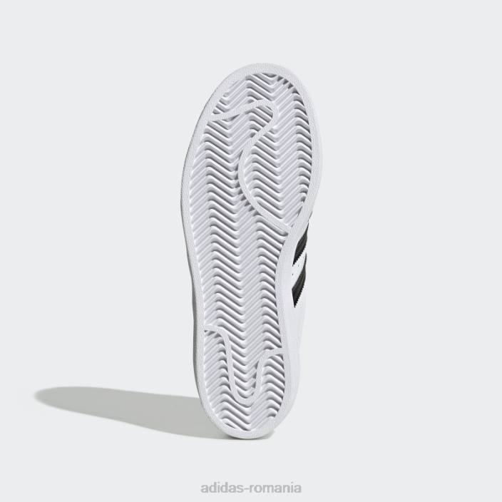 Adidas pantofi superstar copii negri fierbinți copii alb negru 2JBN11081