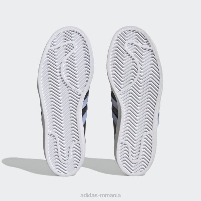 Adidas pantofi superstar de noapte indigo moda copii negru/stacojiu/noapte indigo 2JBN11131