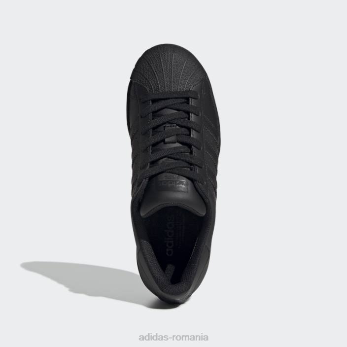 Adidas pantofi superstar fashion negri adidas copii negru 2JBN11046