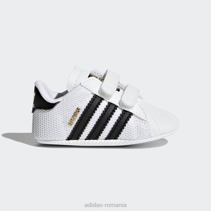Adidas pantofi superstar încălțăminte albă copii încălțăminte alb/negru/alb 2JBN17690