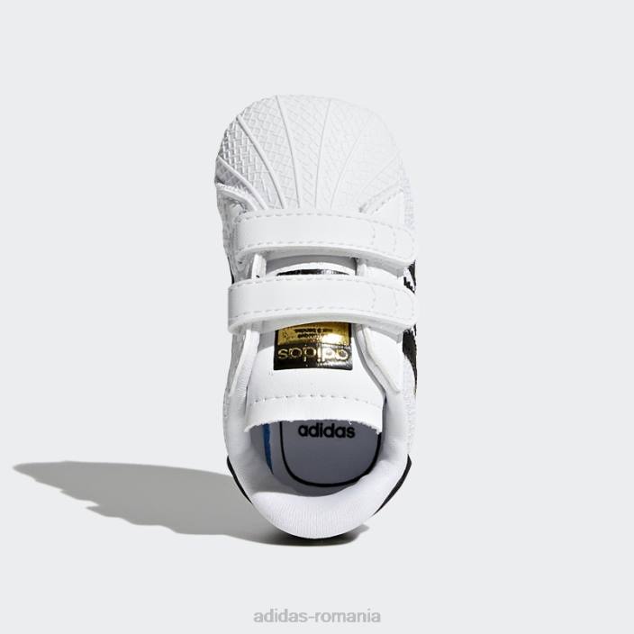 Adidas pantofi superstar încălțăminte albă copii încălțăminte alb/negru/alb 2JBN17690