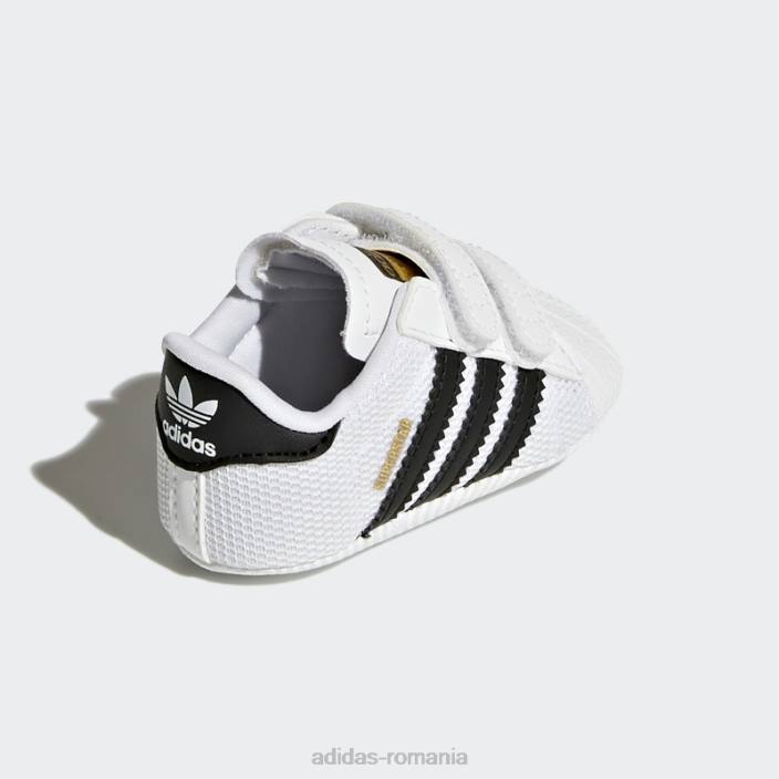 Adidas pantofi superstar încălțăminte albă copii încălțăminte alb/negru/alb 2JBN17690