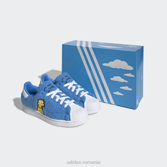 Adidas pantofi superstar pentru copii alb/negru copii alb negru 2JBN11472