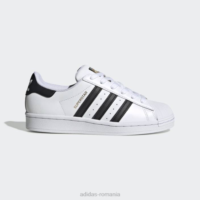 Adidas pantofi superstar pentru copii negri copii alb negru 2JBN3534