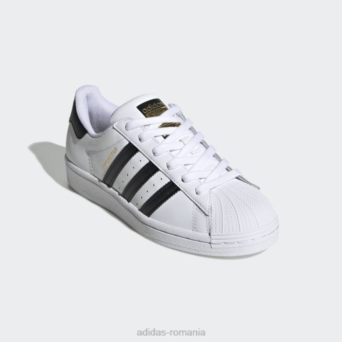 Adidas pantofi superstar pentru copii negri copii alb negru 2JBN3534