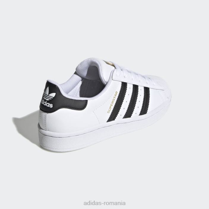 Adidas pantofi superstar pentru copii negri copii alb negru 2JBN3534