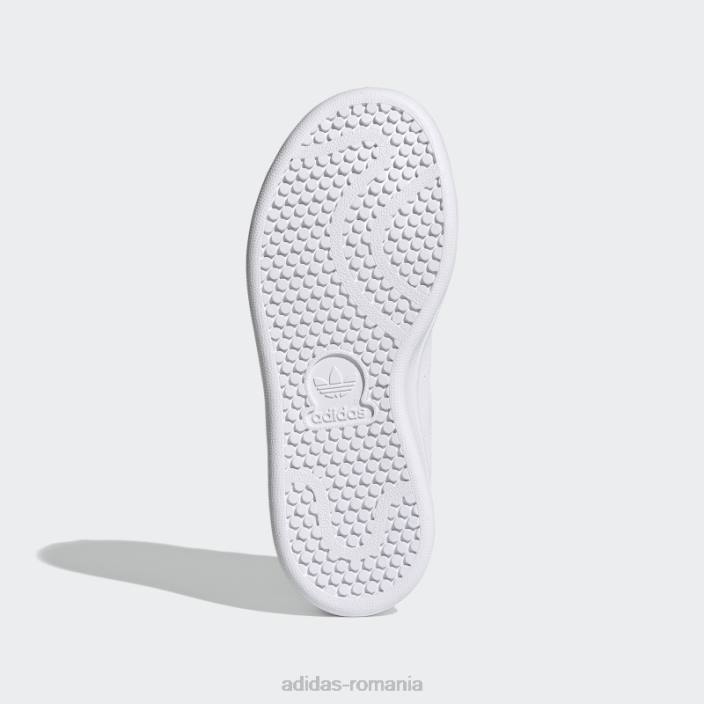 Adidas pantofi verzi stan smith moda copii alb/verde 2JBN11090