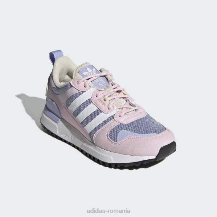 Adidas pantofi zx 700 hd roz copii roz/alb 2JBN18109