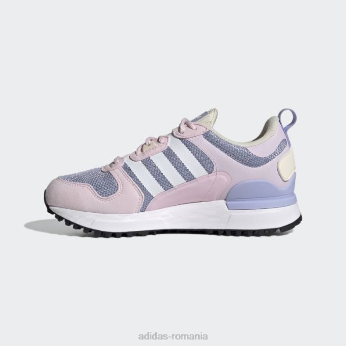 Adidas pantofi zx 700 hd roz copii roz/alb 2JBN18109
