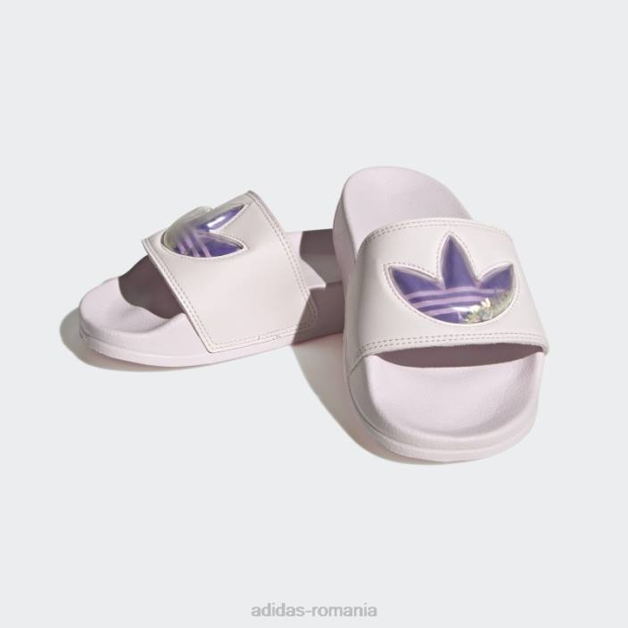Adidas sandale adilette lite roz copii roz/purpuriu papură/liliac 2JBN11281