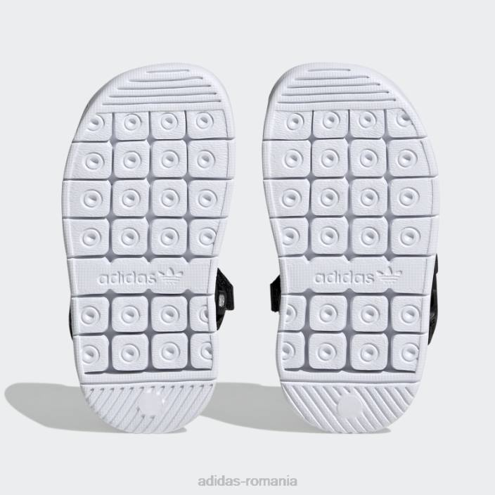 Adidas sandale negre 360 ​​3.0 copii alb negru 2JBN11213
