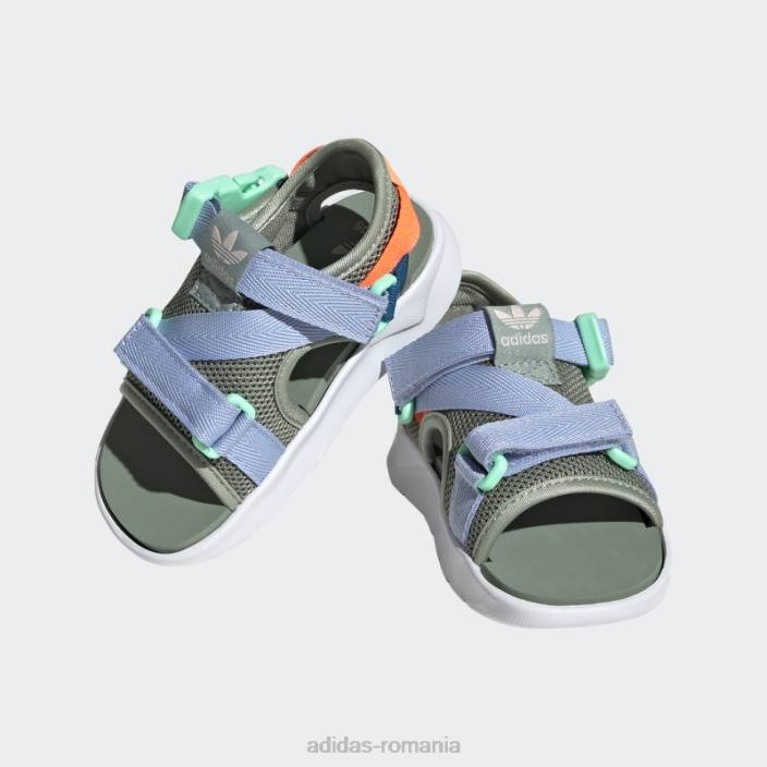 Adidas sandale verde argintiu 360 3.0 copii argintiu verde/albastru zori/portocaliu 2JBN11230