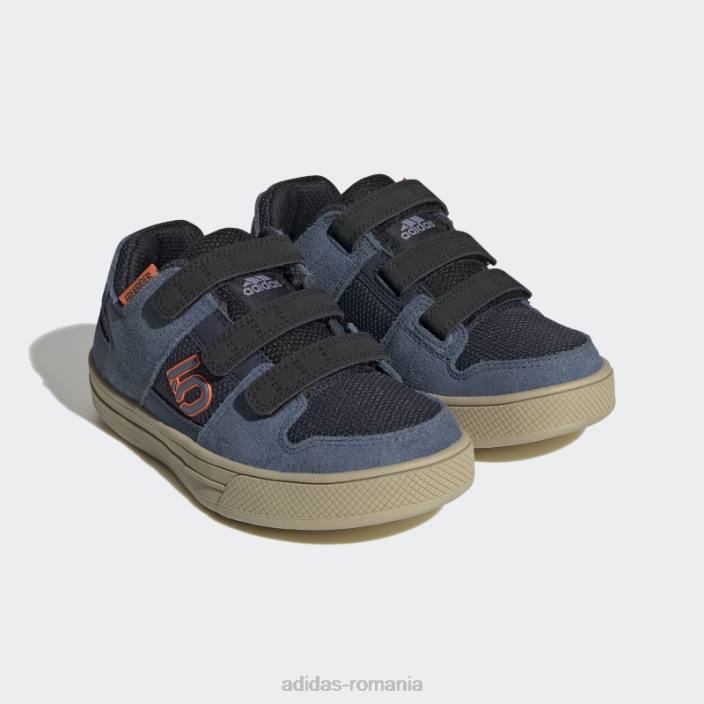 Adidas ink five ten pantofi de mountain bike freerider copii cerneală/oțel/portocaliu 2JBN24910