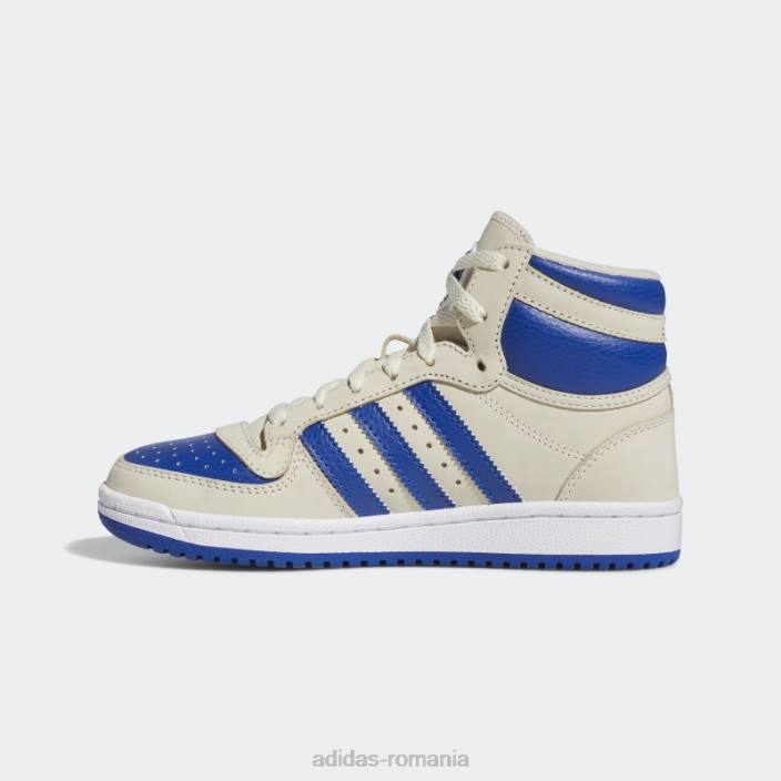 Adidas Top zece pantofi rb albastru regal elegant copii alb/albastru regal 2JBN24676