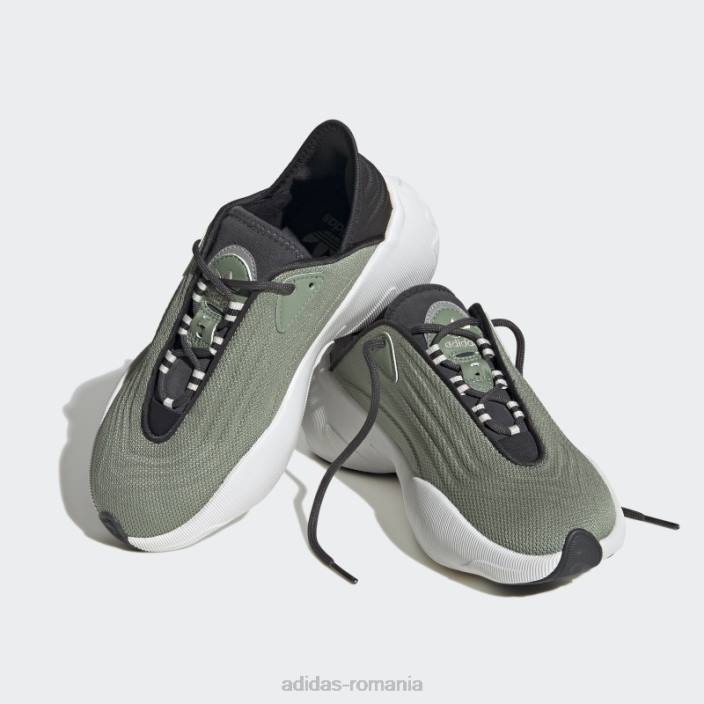 Adidas argintiu verde adifom sltn pantofi adidas copii verde argintiu/aluminiu 2JBN24795