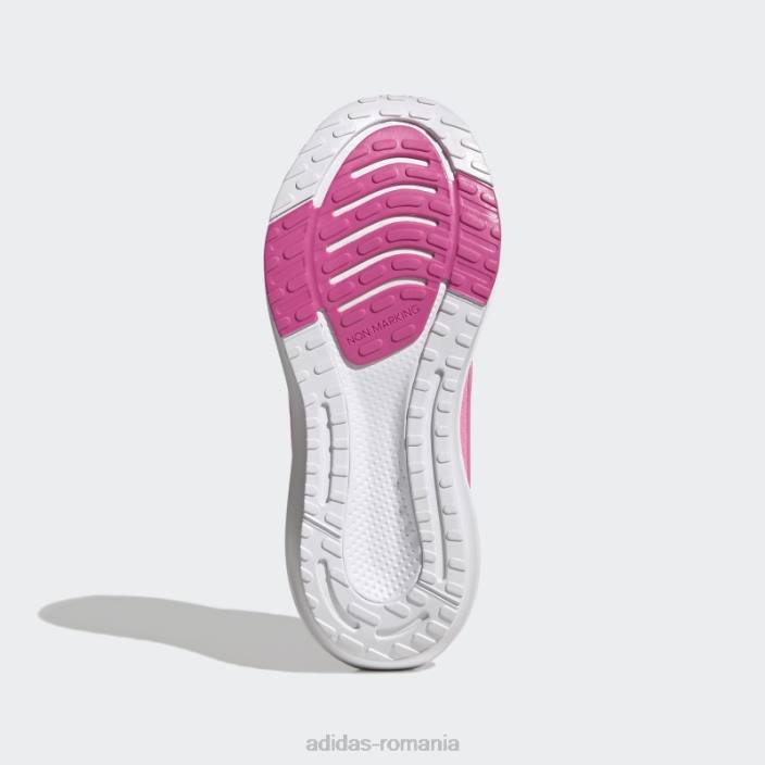 Adidas beam pink eq21 2.0 pantofi sport din dantela bounce copii fascicul roz/alb/magenta 2JBN24532