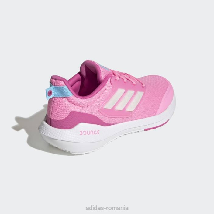 Adidas beam pink eq21 2.0 pantofi sport din dantela bounce copii fascicul roz/alb/magenta 2JBN24532