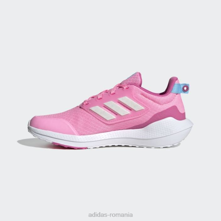 Adidas beam pink eq21 2.0 pantofi sport din dantela bounce copii fascicul roz/alb/magenta 2JBN24532